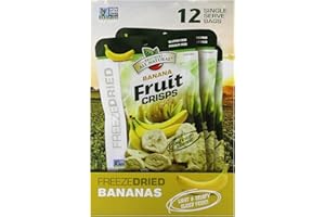 BROTHERS-ALL-NATURAL BROTHERS ALL NATURAL Banana Fruit Crisps 12 Count, 0.59 OZ