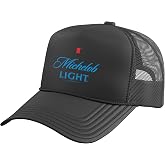 Michelob Light - Logo Trucker Hat with Adjustable Mesh Back