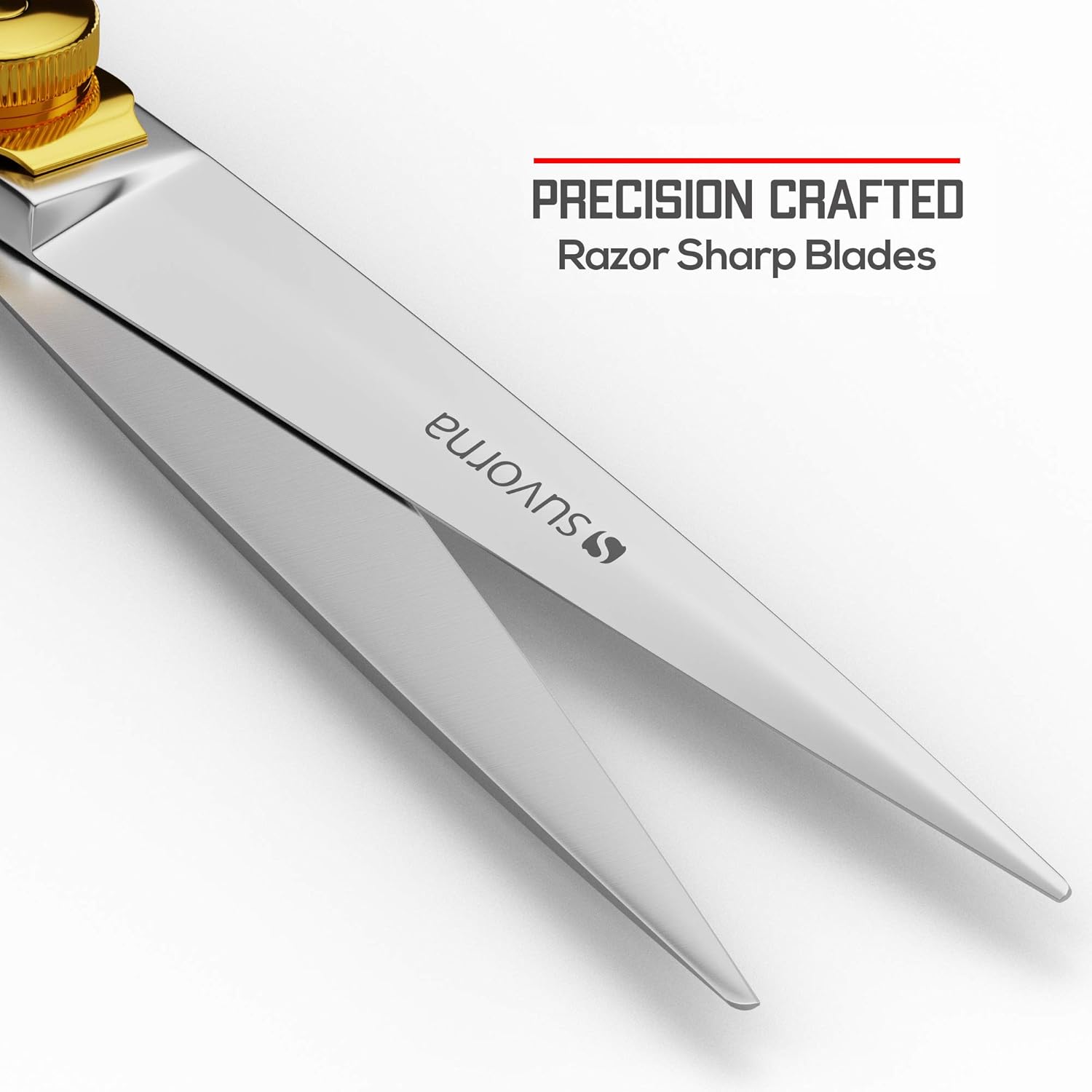 Suvorna 6" Professional Hair Scissors, Hairdressing Scissors UK for Men & Women, Hairdresser Scissors, Barber Scissors - Image 5