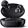 Hearing Aids for Seniors & Adults, Rechargeable Hearing Aids with Charging Case for Seniors Severe Hearing Loss, In Ear Invisible Hearing Amplifiers with Noise Cancelling, Black