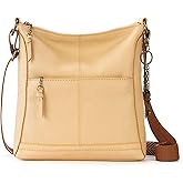 The Sak Lucia Crossbody Bag in Leather, Convertible Purse with Adjustable Strap