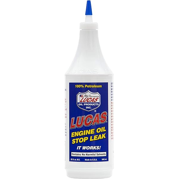 Amazon Com Lucas Oil 10278 Engine Oil Stop Leak 1 Quart Automotive