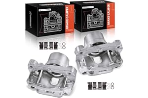 A-Premium Disc Brake Caliper Assembly with Bracket Compatible with Select Toyota Models - Tacoma 1995 1996 1997 1998 1999 2000 2001 2002 2003 2004 - Front Driver and Passenger Side, 2-PC Set