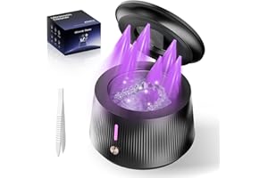 knitly Retainer Cleaners-Ultrasonic Cleaner Suitable for Dentures,and Mouth Guard,30W/45kHz Ultrasonic Retainers Cleaner,180m
