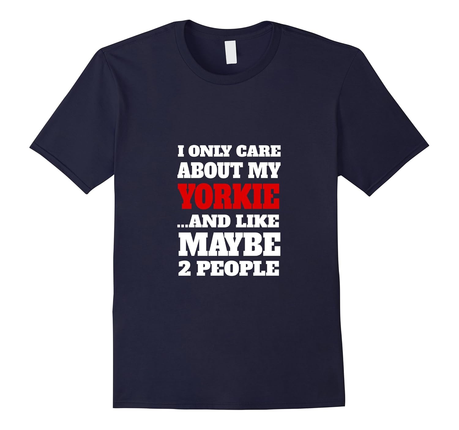 Funny Tshirts About Dogs My Yorkshire Terrier-ANZ