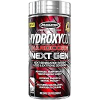 MuscleTech Gym Vitals Hydroxycut Hardcore Next Gen , 100 Capsules