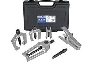 CARVALAX 5-in-1 Ball Joint Separator, Front End Service Tool Kit for Tie Rob Removal, Pitman Arm Puller, Cars SUVs Pickup Trucks Automotive Tools w/Storage Case