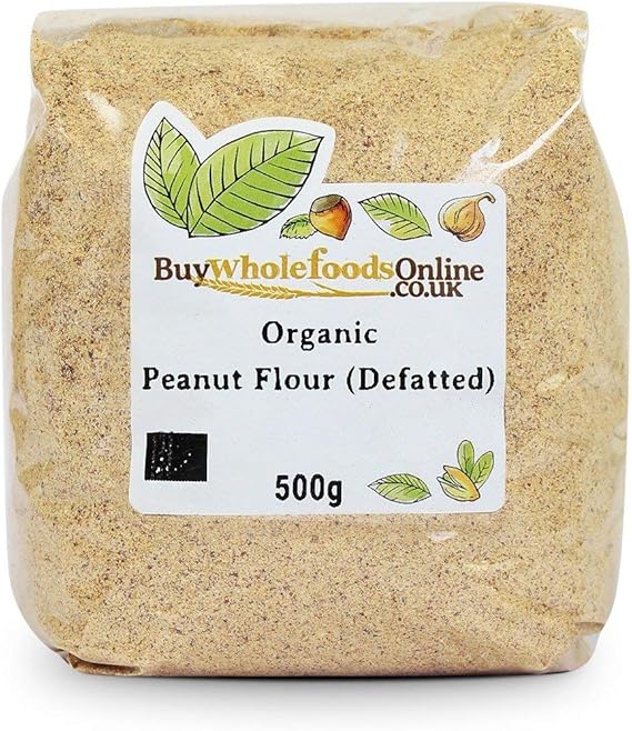 Organic Peanut Flour (Defatted) 500g (Buy Whole Foods Online) Amazon