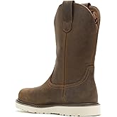 Wolverine Men's Dark Brown Jordan Davis Bronc Steel Toe Waterproof Wellington