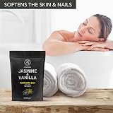 AROMATIKA Foot Bath Salt Jasmine Vanilla 1000g Pedicure Soak Sea Salt Foot Care view 3