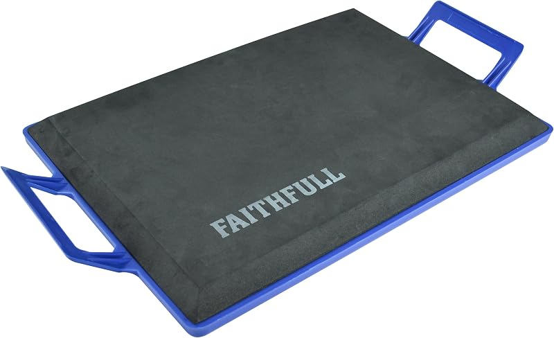 Faithfull Kneeler Board Foam Pad Waterproof Base Garden Garage Worksite