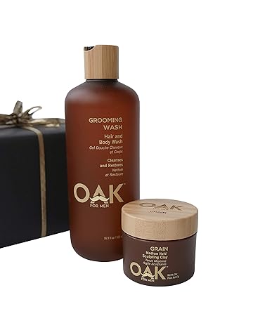 Amazon Com Oak For Men Hair And Body Gift Set Grooming Wash