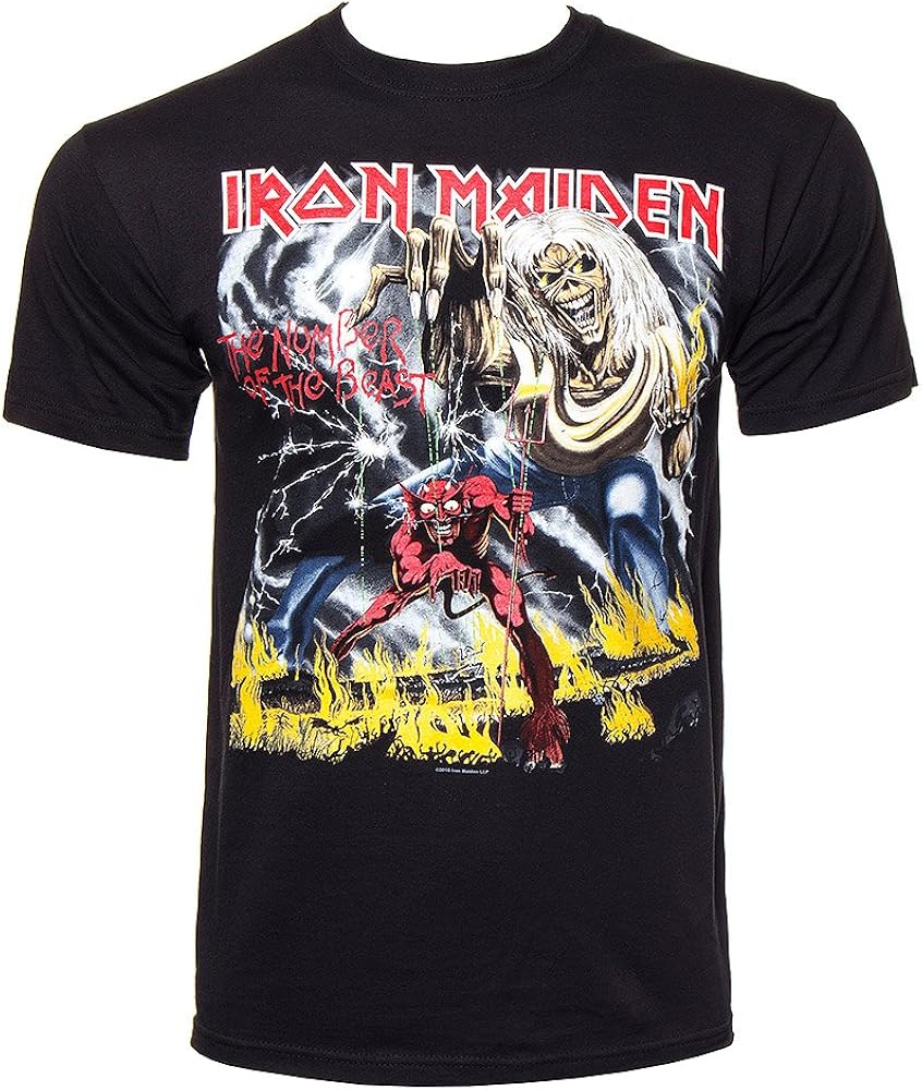 camisetas iron maiden