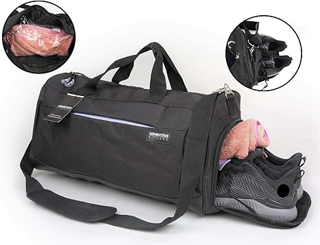 multi compartment shoe bag