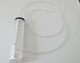 Pack of 2, 150ml (Cc) Large Plastic Syringe with 4