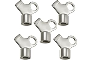 NATIKON Set of 5 Radiator Bleeding Air Valve Keys - Essential Tools for Efficient Air Release