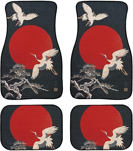 Amazon.com: LONSANT Cherry Blossom Car Floor Mats Set of 4