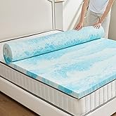 Mattress Topper, 3 Inch Full Size Cooling Memory Foam Mattress Bed Topper for Sleeper Sofa, RV, Camper, CertiPUR-US Certified