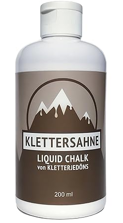 KLETTERSAHNE - Liquid Chalk/Flüssiges Chalk - für den perfekten Halt beim Klettern und Bouldern