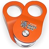 TICONN 10 Ton Winch Snatch Block Towing Pulley Blocks 22,000 LBS Capacity, Offroad Recovery Accessory for Truck, Tractor, ATV