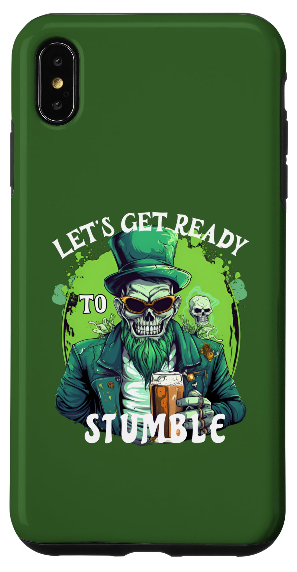 iPhone XS Max Irish Paddy's Day. St. Patricks Day. Funny St. Patricks Day Case
