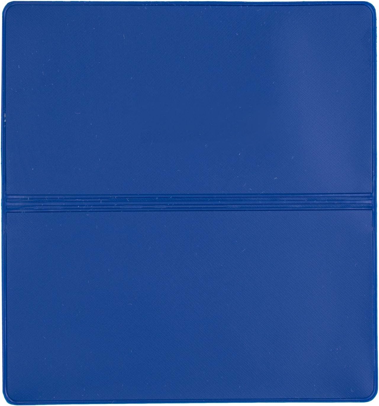 Royal Blue Vinyl Checkbook Cover, Top Tear Personal Vinyl Checkbook Cover