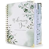 Pregnancy Journal and Memory Book with Stickers and Keepsake Pocket - Lovely Must Have Gift for First Time Moms to Be - The Perfect Planner to Track Your Little Ones Life-Changing Journey