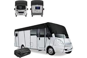 Heavy Duty RV Roof Cover, RV Roof Cover for Winter, Waterproof & UV Resistant for RVs,Popup & Truck Campers Skirting, Class A