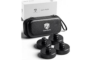 CYBERBEANS 4Pcs for Tesla Model S/3/X/Y Lifting Jack Pads Lift Stand Rubber Pad Set, 2016-2025 2026 Highland Juniper Accessor