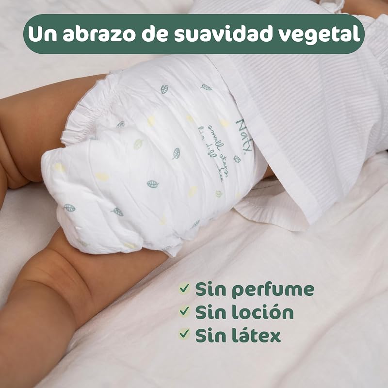 BioEmbrace Pañales para Bebé, Talla 4 (7–18kg), 88 unidades