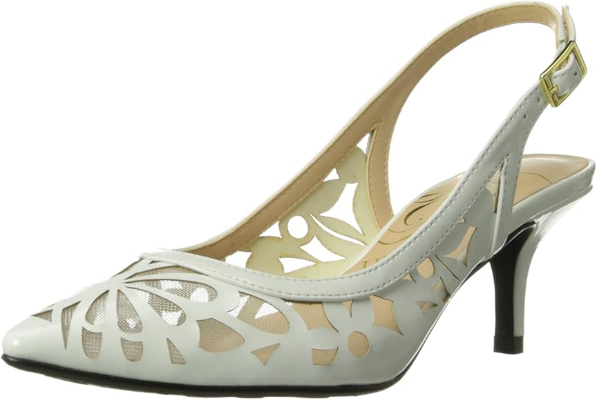 j renee white pumps