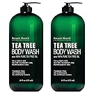 BOTANIC HEARTH Tea Tree Body Wash, Helps Nail Fungus, Athletes Foot, Ringworms, Jock Itch, Acne, Eczema & Body Odor, Soothes Itching & Promotes Healthy Skin and Feet, Naturally Scented, 16fl oz 2 Pack