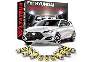 LED Interior Light Kit Package Replacement for HYUNDAI Veloster FS JS 2011 2012 2013 2014 2015 2016 2017 2018 2019 2020 2021,