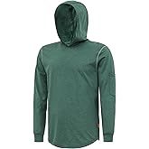 VATRENUS FR Shirts Hooded T Shirt 6oz Lightweight Heather Series Flame Resistant Heather Gray 100% C Fire Retardant Hoodie