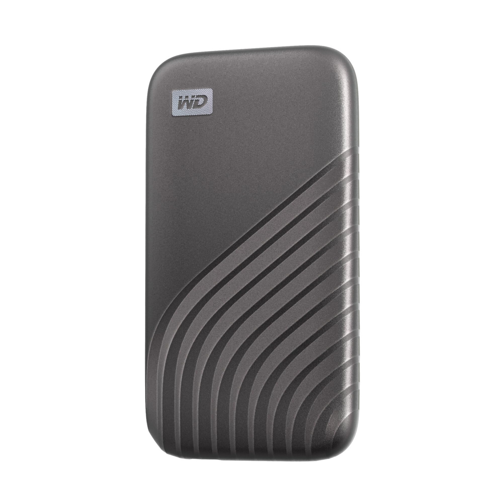 ウエスタンデジタル(Western Digital) WD ポータブルSSD 1TB グレー USB3.2 Gen2 My Passport SSD 最大読取り1050 MB/秒 外付けSSD /メーカー5年保証 WDBAGF0010BGY-WESN 国内正規代理店品商品画像