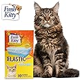 10 Count Fresh Kitty Litter Box Liners Durable, Easy Clean Up Elastic Jumbo Scented Odor Zorb Litter Pan Box Liners, Bags for Pet Cats