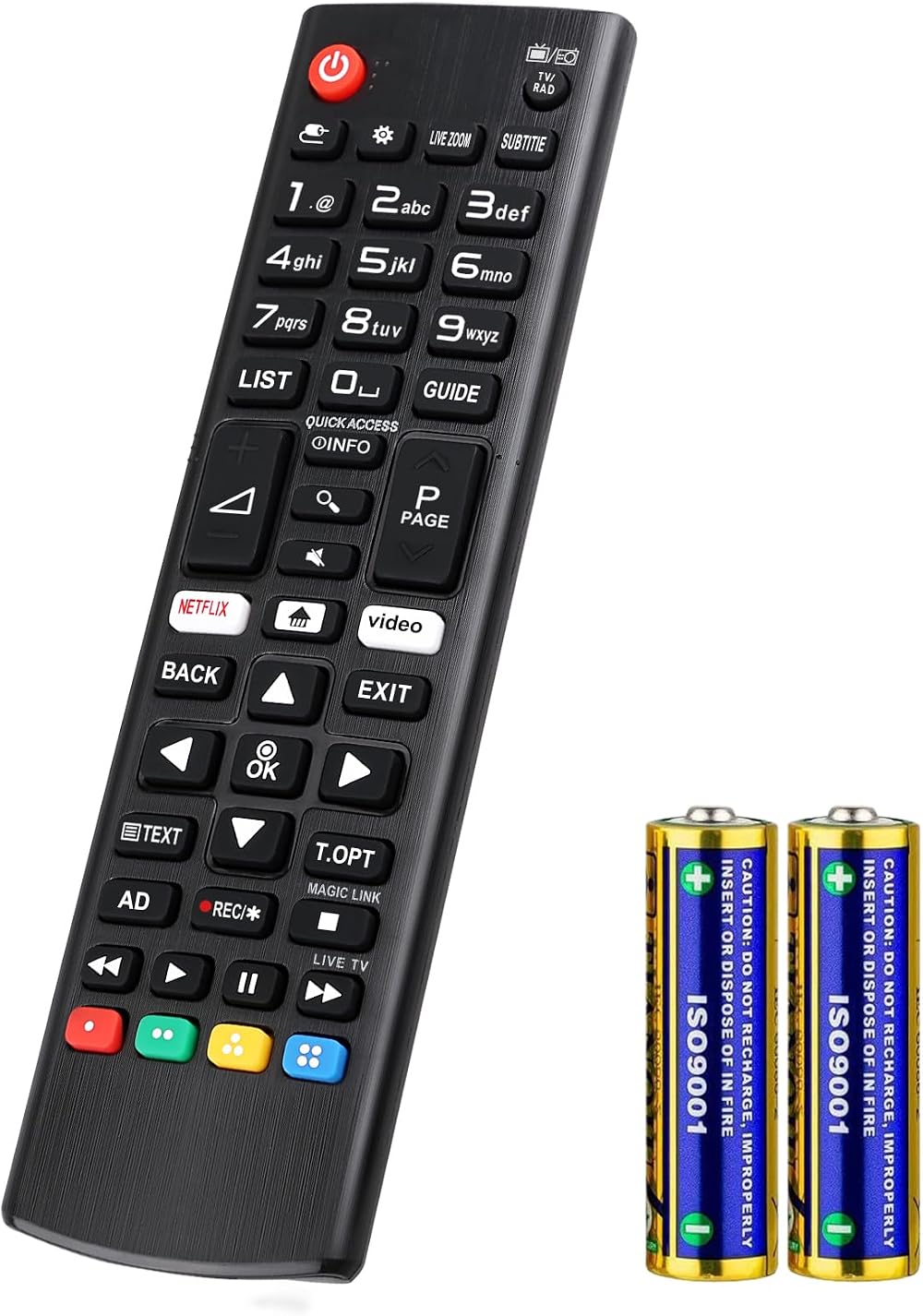 YOSUN Replacement LG TV Remote for All LG Smart TV Universal Magic Batteries