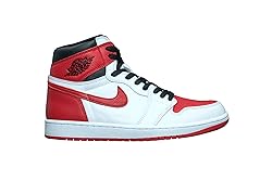 NIKE Men's Air Jordan 1 Retro High Og Shoes, White