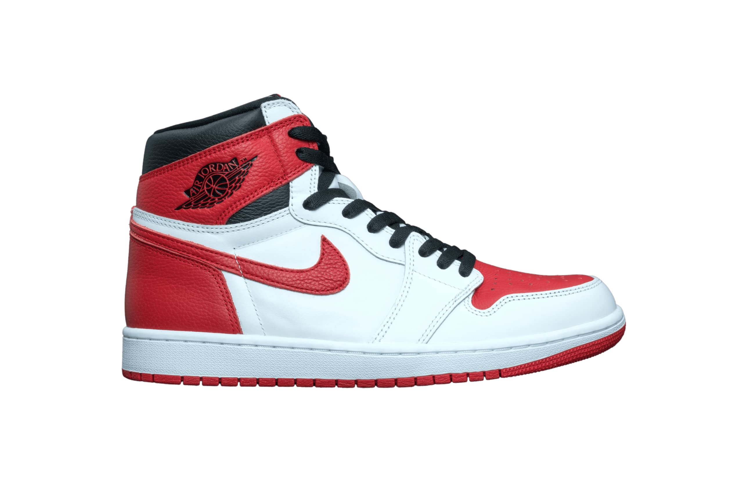 NIKE Men's Air Jordan 1 Retro High Og Shoes, White