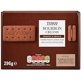 Tesco Bourbon Creams Biscuits 296G