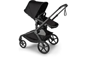 Bugaboo Kangaroo All-Terrain Full-Size Single-to-Double Tandem Stroller Toddler Seat, for Up to Three Kids, XL Wheels, One-Ha