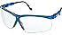 Uvex S3240X Genesis Safety Eyewear, Vapor Blue Frame, Clear UV Extreme Anti-Fog Lens