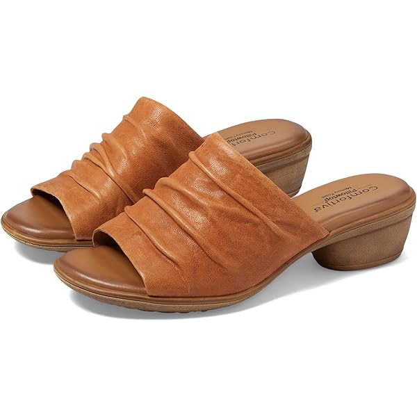 Amazon.com | Comfortiva Cordelia Luggage 6 M (B) | Ankle & Bootie