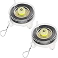 HAVANSIDY Kevlar Trip Wire Alarm Device with Reusable Reel - 85ft of 12 Gauge Perimeter Defense with Silicon Coated Cord Line - Camping Perimeter Alarm and Early Warning Security Trip Alarm