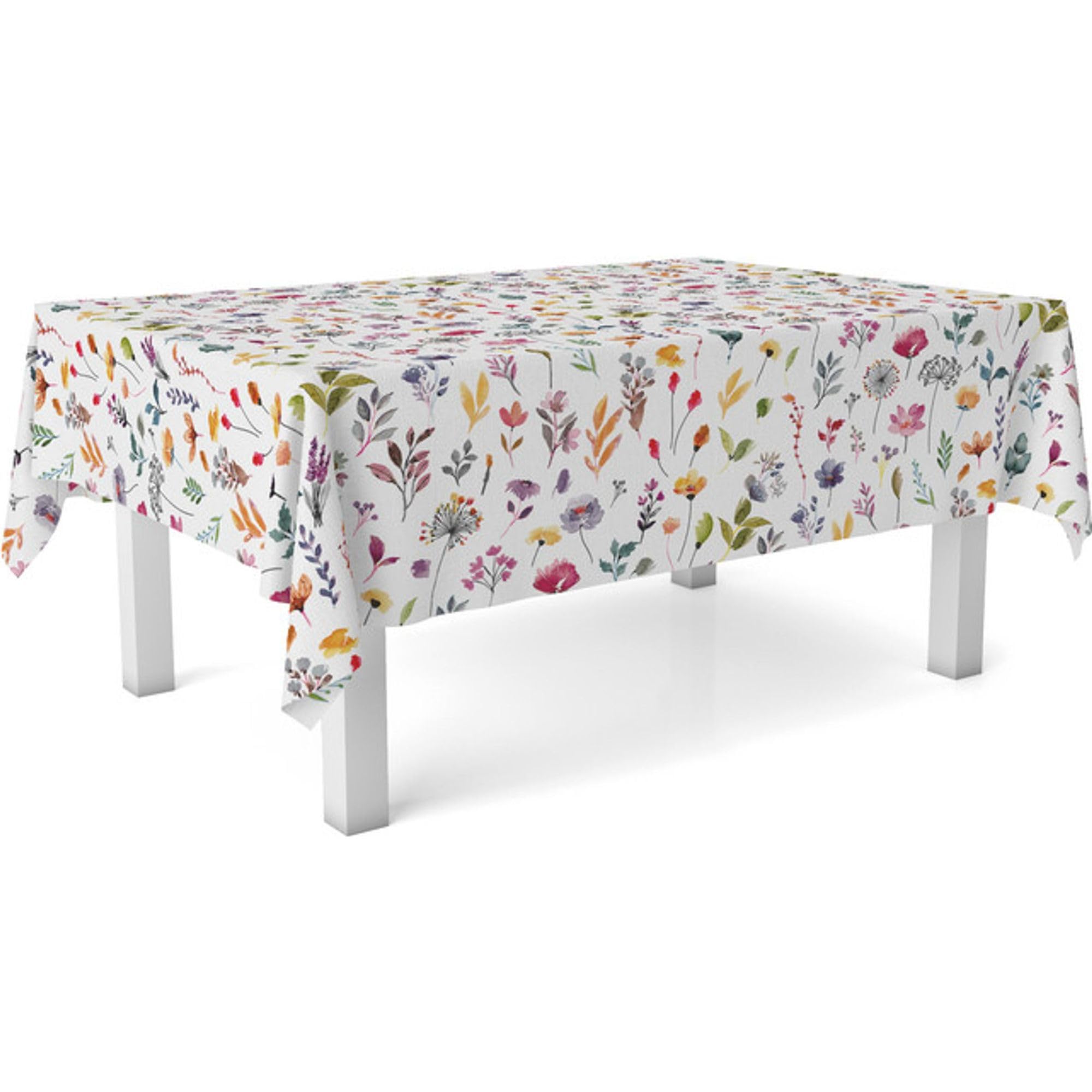 ECOMMERC3 Rectangular Oilcloth Tablecloth Size 250 x 140 cm Style, Durability and Easy Cleaning for Your Table – Stain Resistant and Waterproof Oilcloth Tablecloth