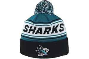 ZHATS NHL Unisex-Adult NHL Officially Licensed Beanie Pom Finish Line