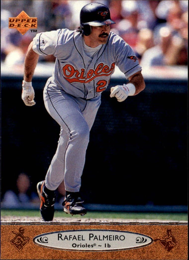 1996 Upper Deck Baseball Card 15 Rafael Palmeiro Collectibles & Fine Art