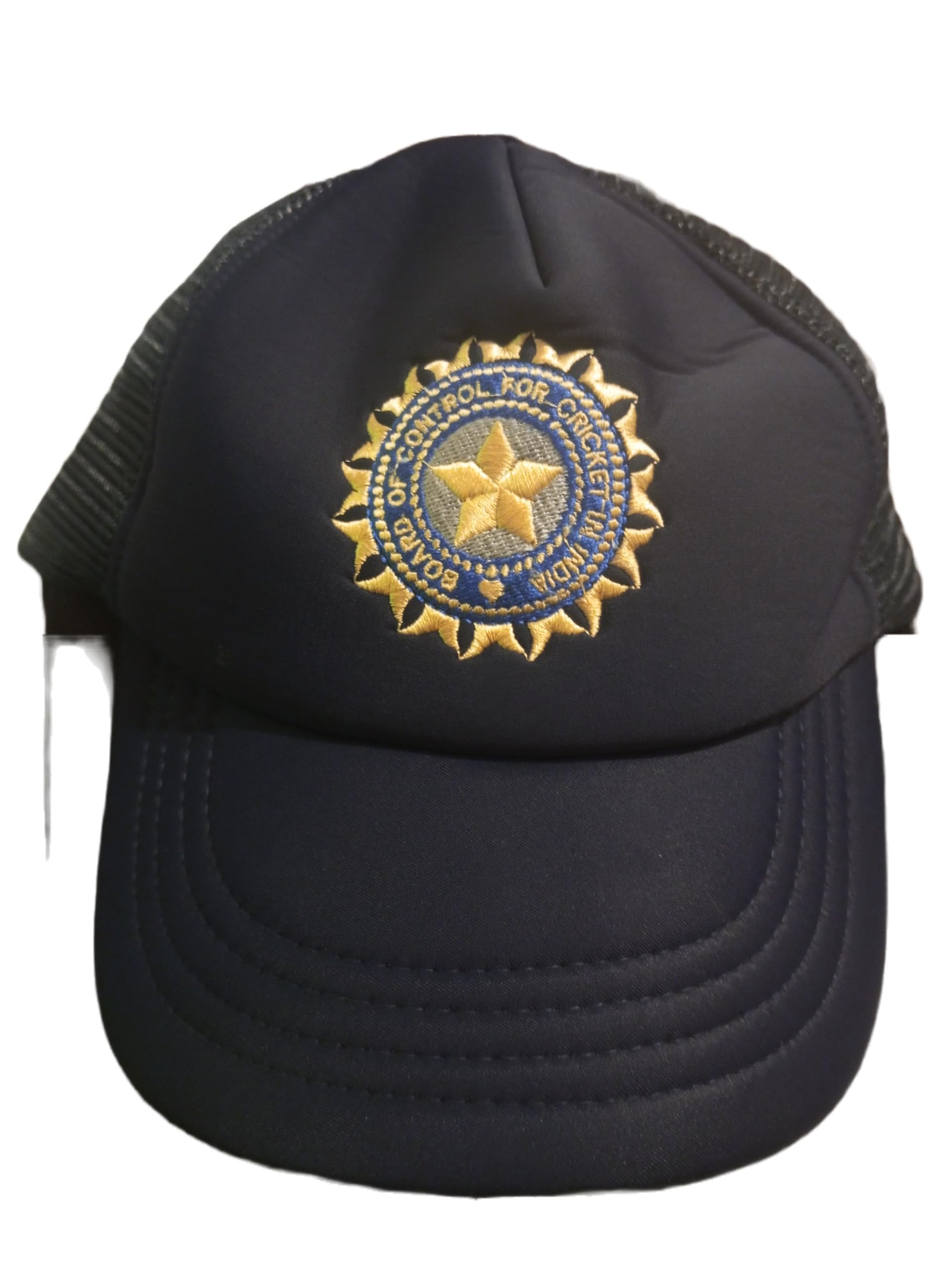 Indian Test/ODI Cricket Cap Baseball Style Cap/Hat Adult Men Size Adjustable Blue
