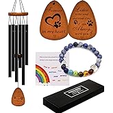 Pet Memorial Gifts Wind Chimes - Dog Cat Memorial Gift,Pet Lost Gifts,Bereavement Remembrance Gift for Loss of Dog Cat Wind Chimes,28 inches