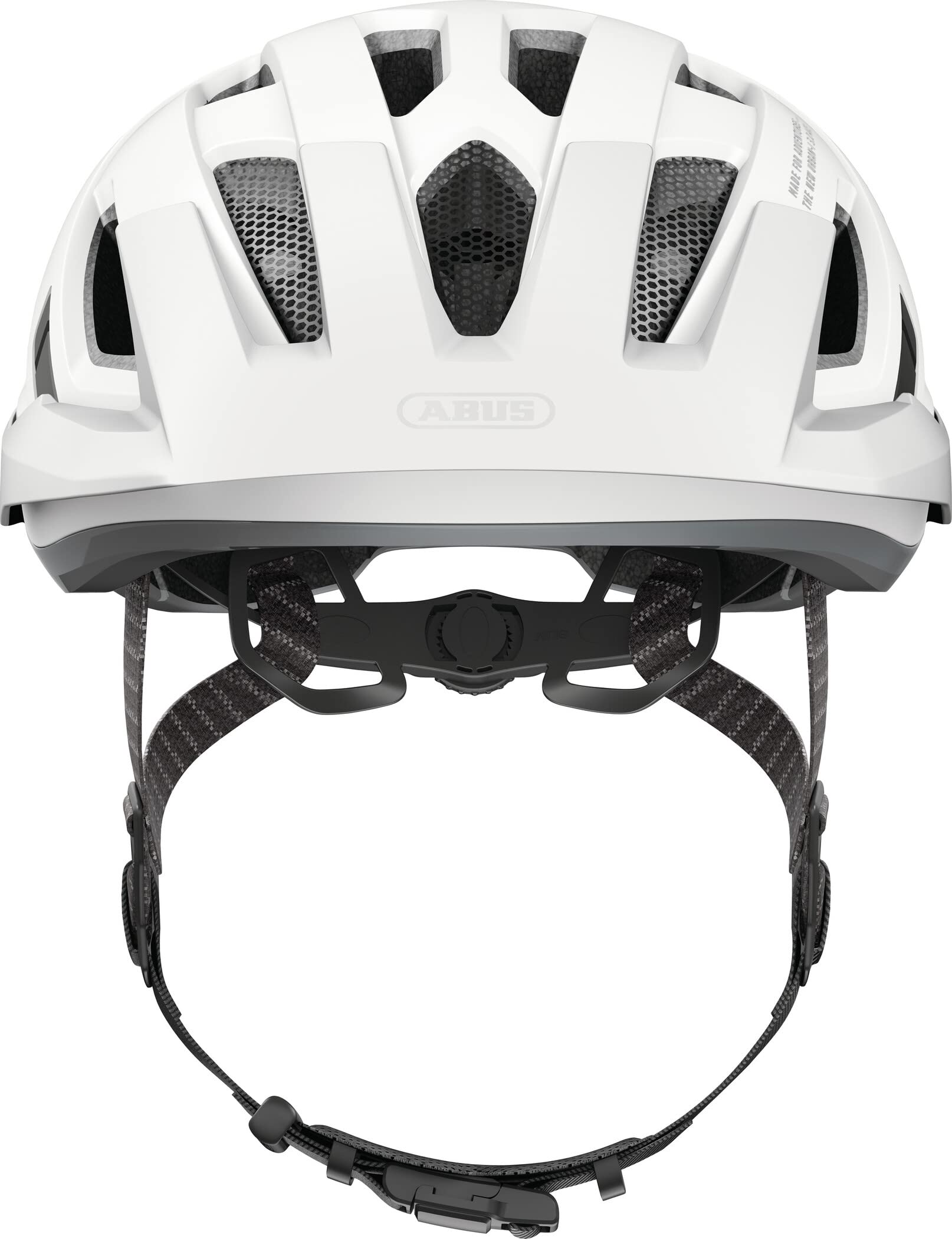 ABUS Urban-I 3.0 ACE city helmet - sporty bike helmet with LED rear light, extended peak and magnetic fastener - for men and women